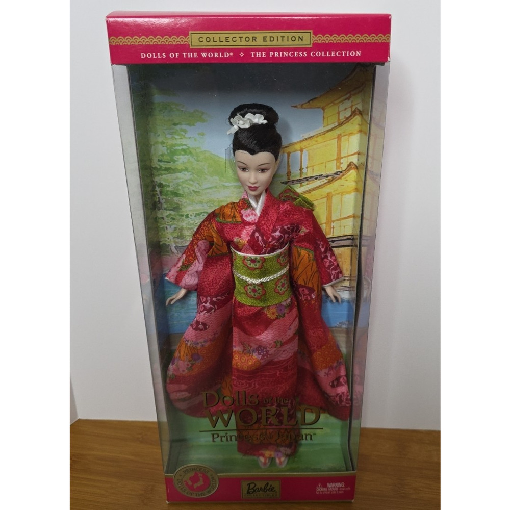 Mattel Barbie 2003 Princess Of Japan Dolls Of The World Collector ED B5731 NIB